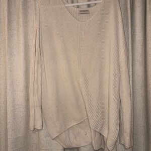 Urban Outfitters Beige V-Neck Sweater